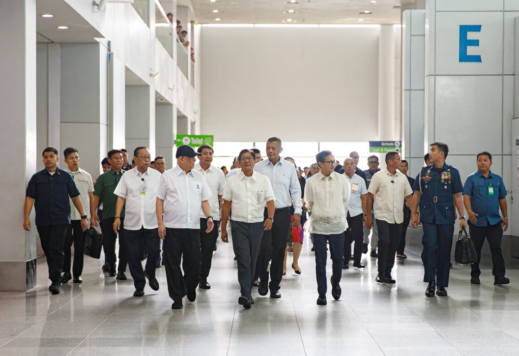 Marcos Conducts Surprise NAIA Inspection