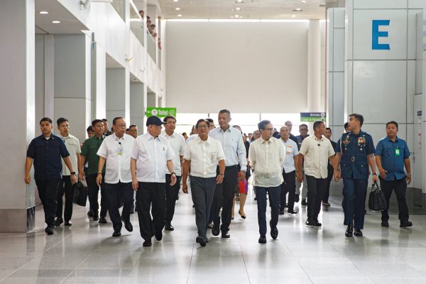 Marcos Conducts Surprise NAIA Inspection