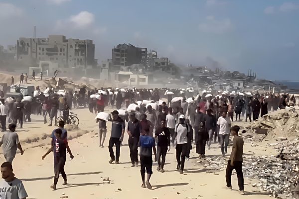 73 Palestinians Seeking Aid in Gaza Killed, 150 Injured