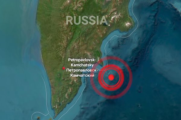 Pacific Rim on Alert:   8.8-Magnitude Quake Hits East Russia; Tsunami Warning Up