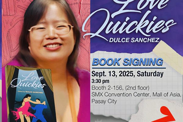 Journalist Dulce Sanchez to Sign Copies of ‘Love Quickies’ at Manila International Book Fair on Sept. 13