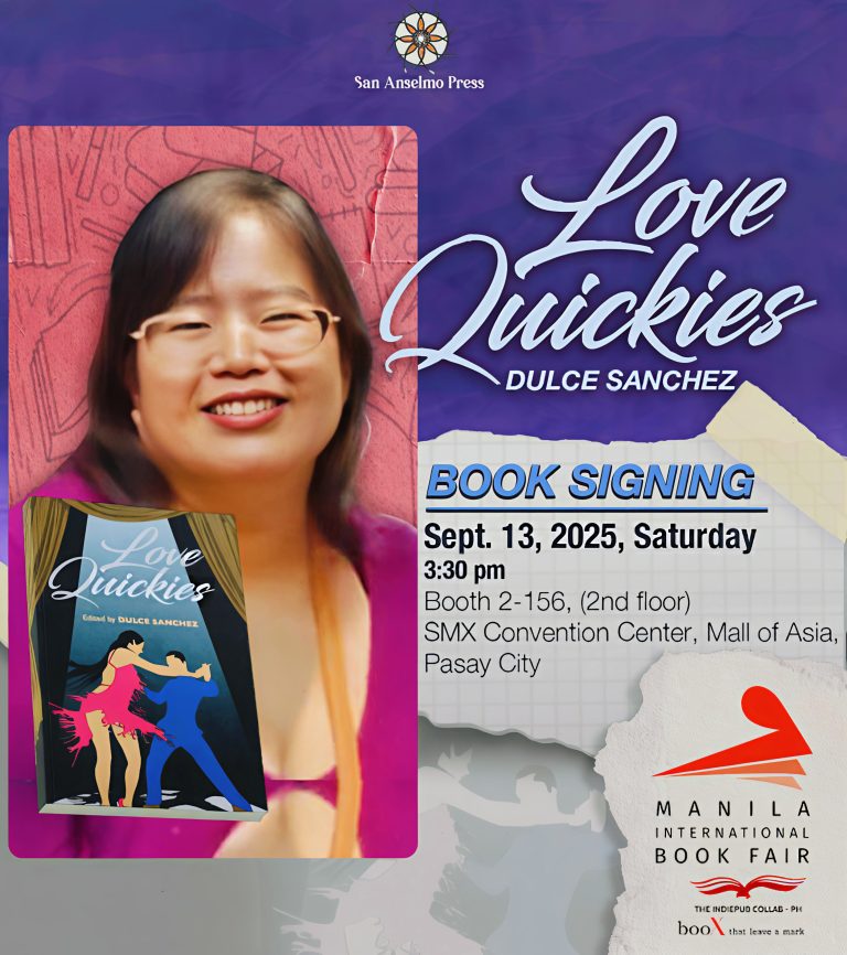 Journalist Dulce Sanchez to Sign Copies of ‘Love Quickies’ at Manila International Book Fair on Sept. 13