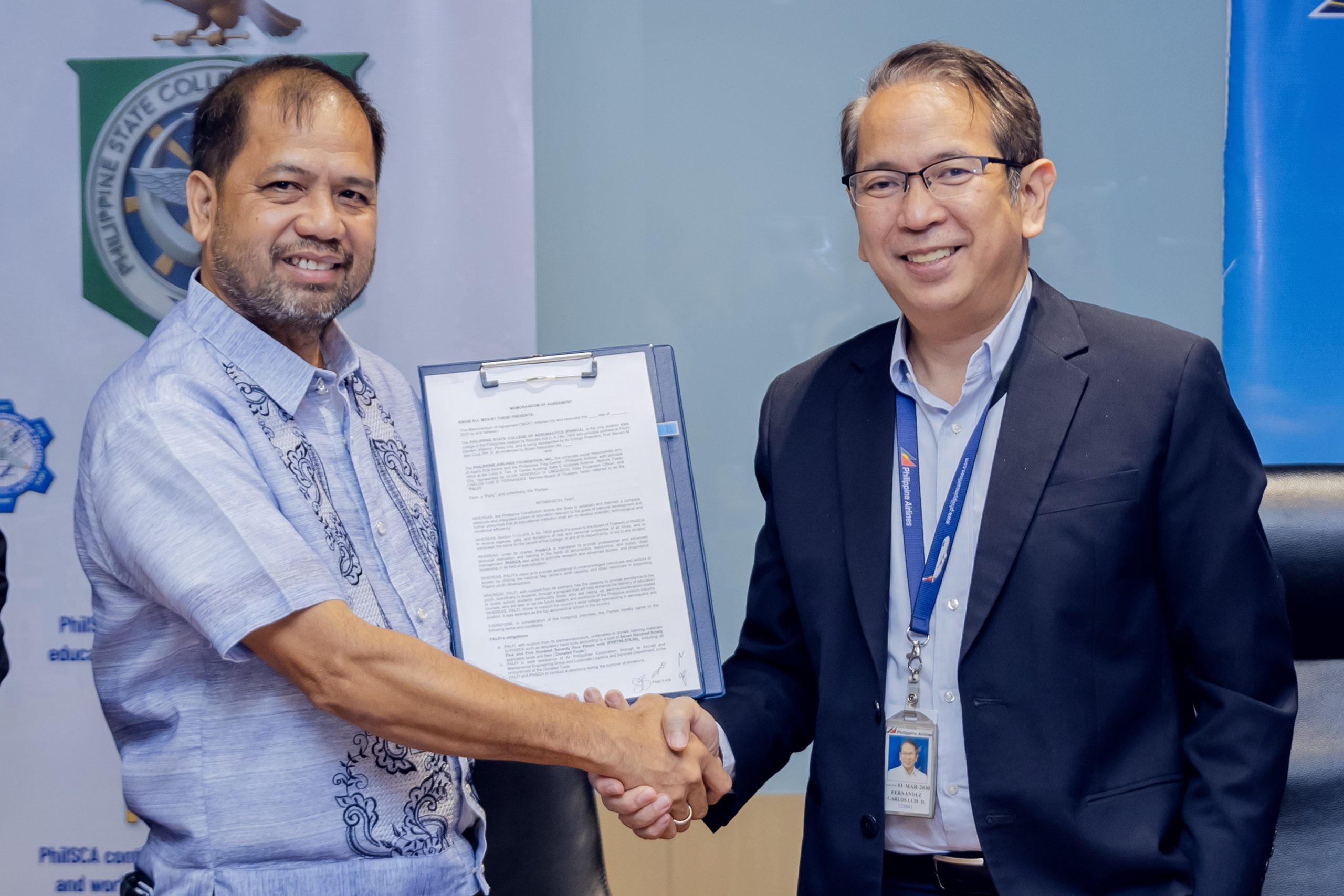 PAL Invests in Future Aviators with PHILSCA Partnership