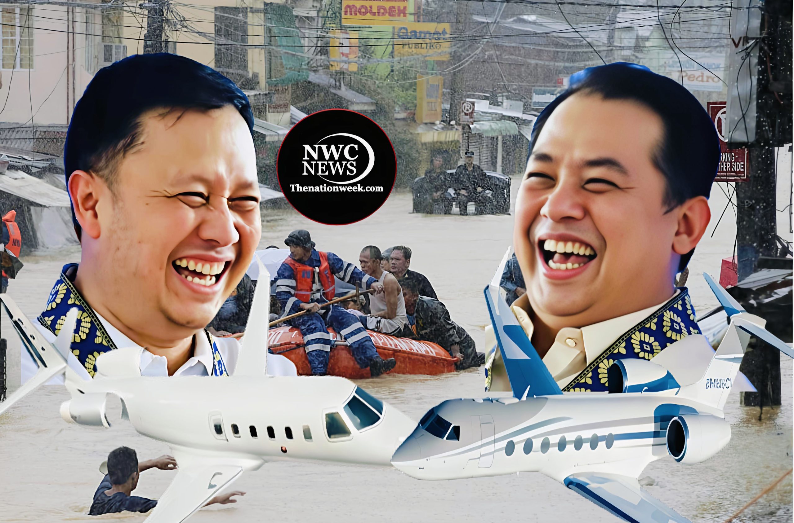 Flood Control Funds Diverted to Luxury Jets?