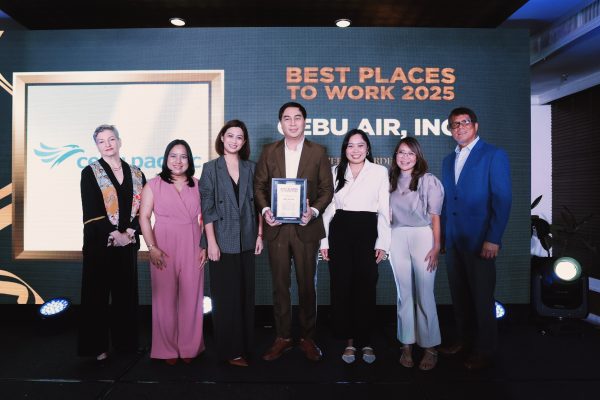 People-First Culture: Cebu Pacific Secures “Best Places to Work” Award