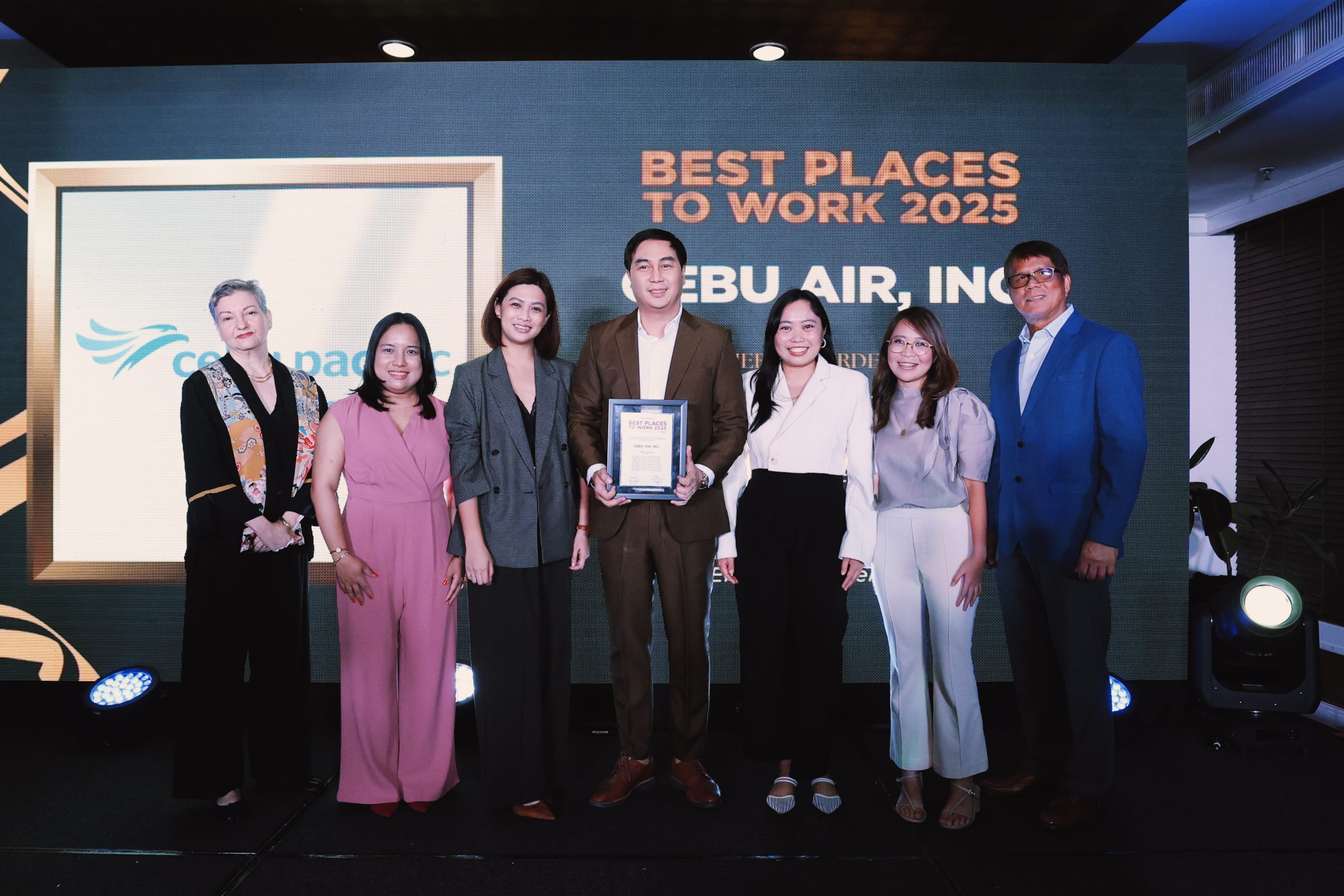 People-First Culture: Cebu Pacific Secures “Best Places to Work” Award