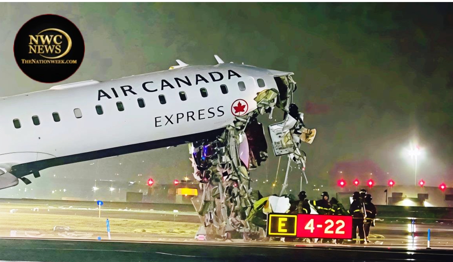 LaGuardia Runway Collision: Air Canada Jet Hits Fire Truck, Two Confirmed Dead
