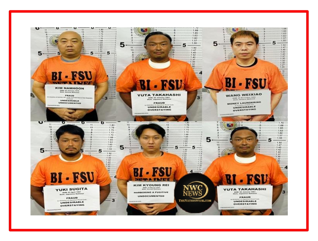 BI Blitz: Foreign Fugitives Caught in Philippine Crackdown