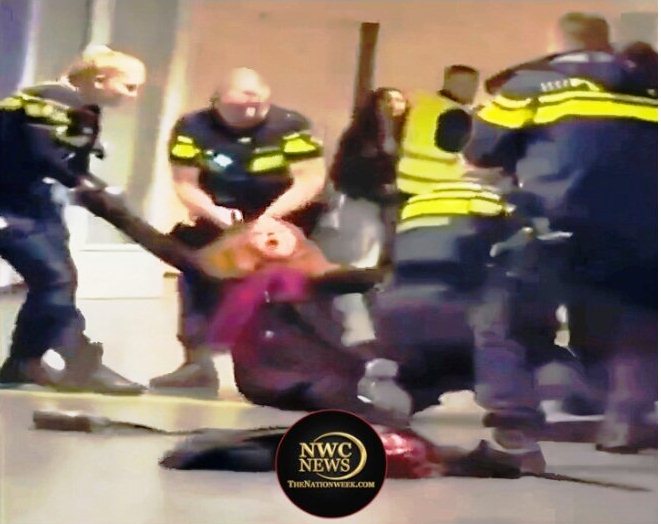 Viral Outrage: Dutch Police Brutality Against Pregnant Palestinian Woman Sparks Global Condemnation