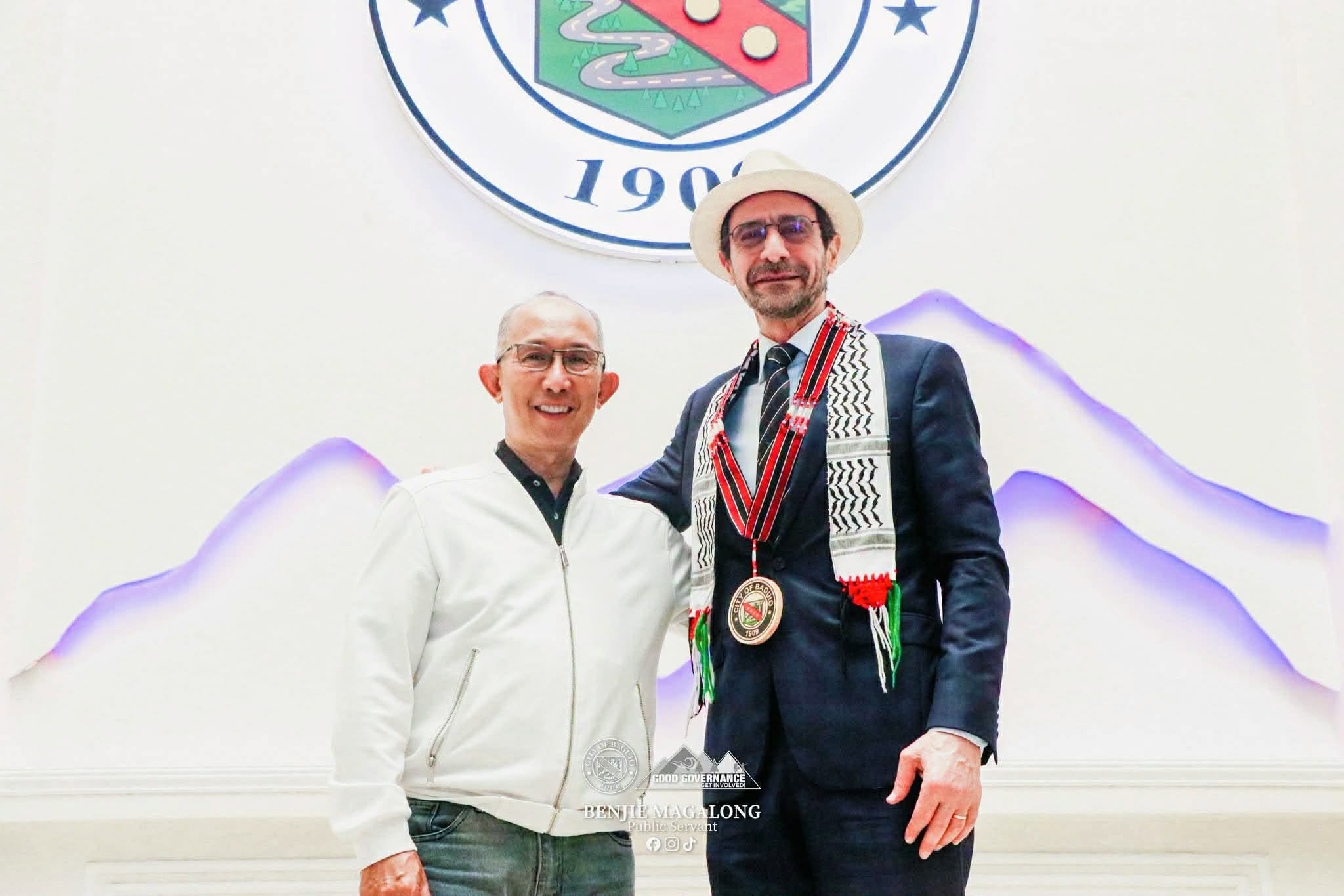 Palestinian Ambassador Strengthens Ties with Baguio City Amidst Global Calls for Empathy