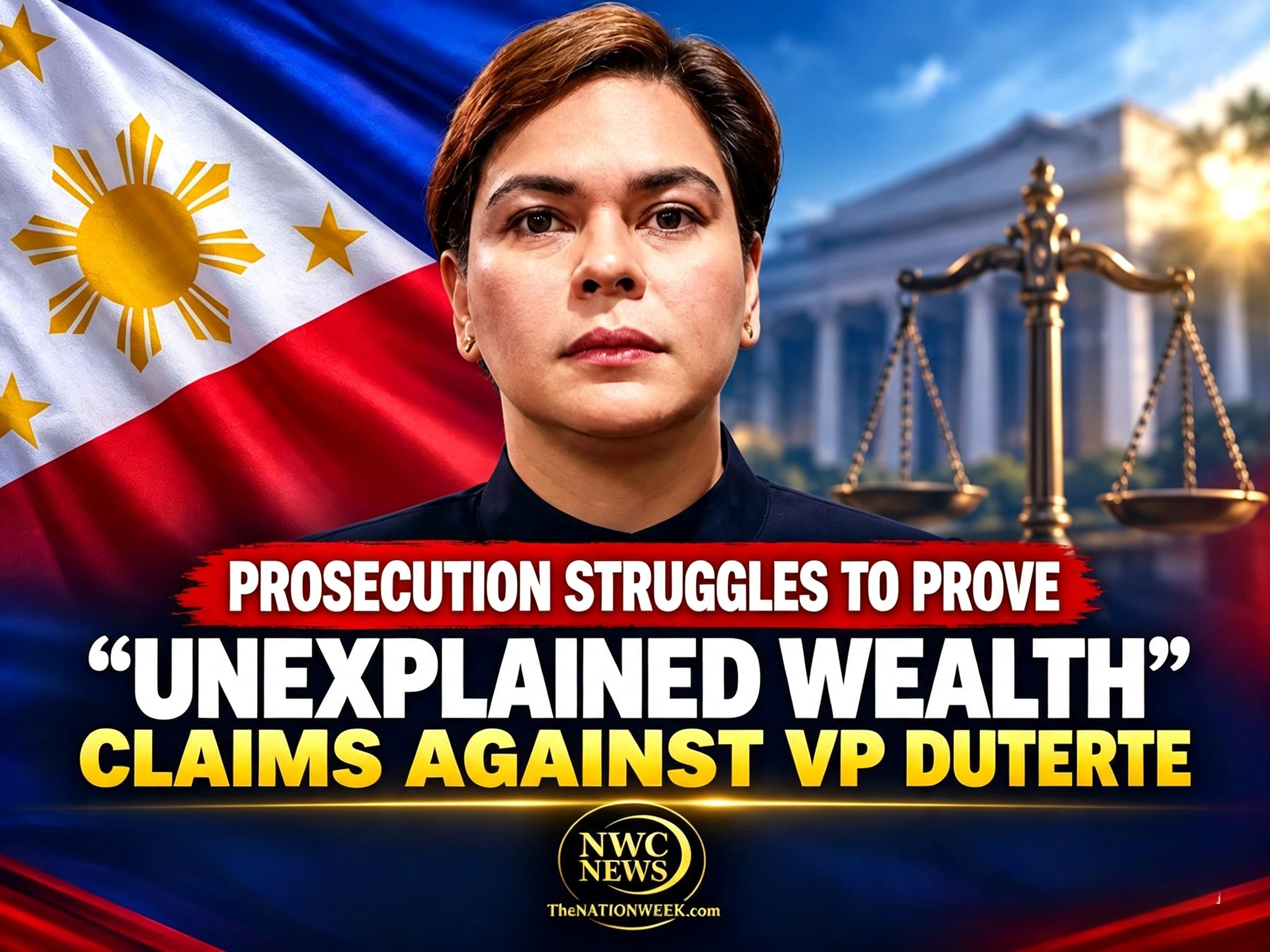 Prosecution Struggles to Prove “Unexplained Wealth” Claims Against VP Duterte