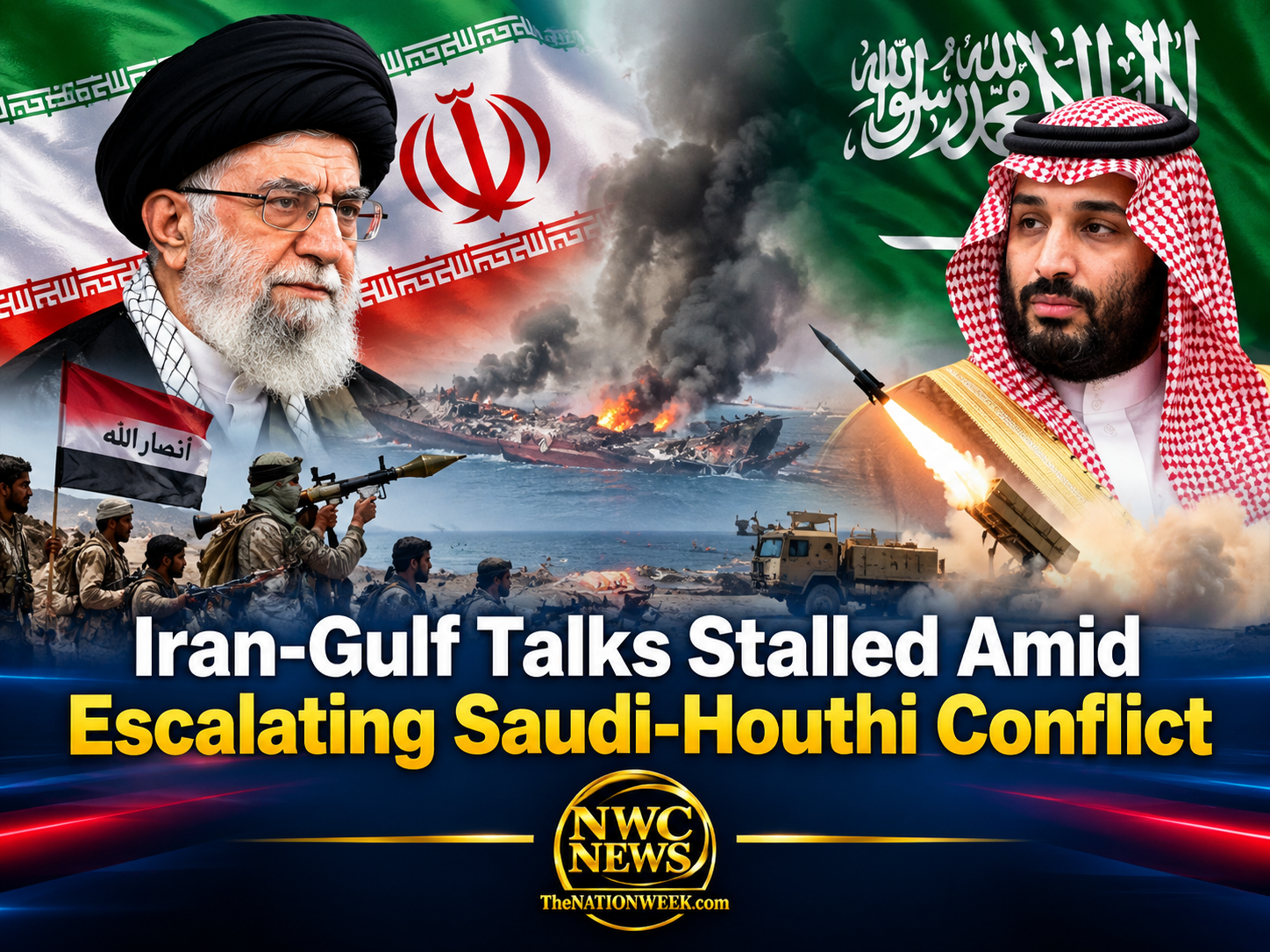 Iran-Gulf Talks Stalled Amid Escalating Saudi-Houthi Conflict
