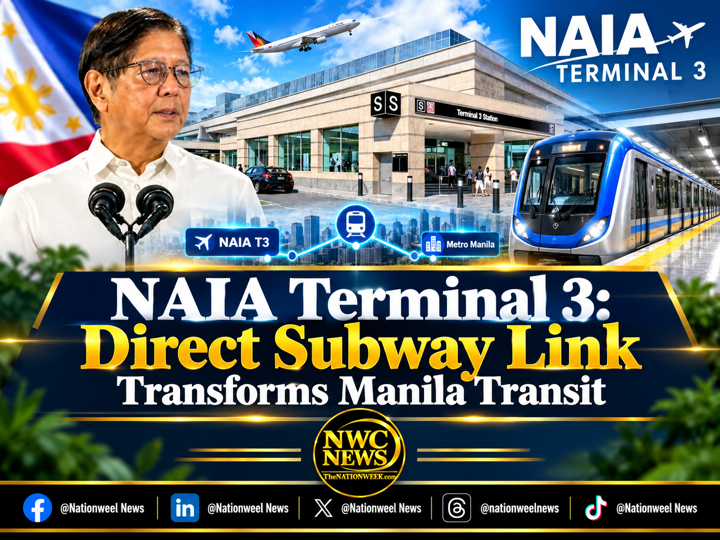 NAIA Terminal 3: Direct Subway Link Transforms Manila Transit