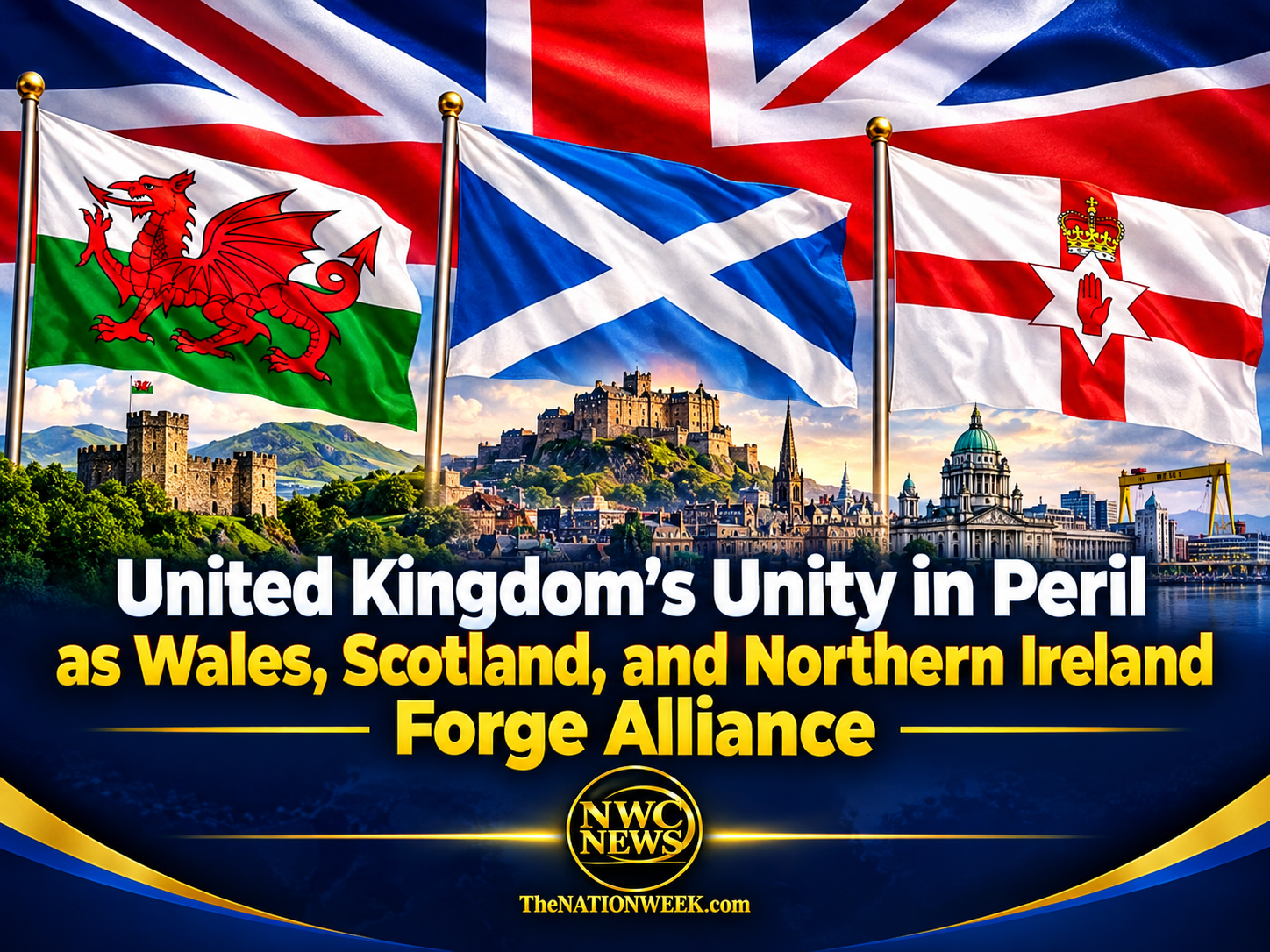 United Kingdom’s Unity in Peril as Wales, Scotland, and Northern Ireland Forge Alliance