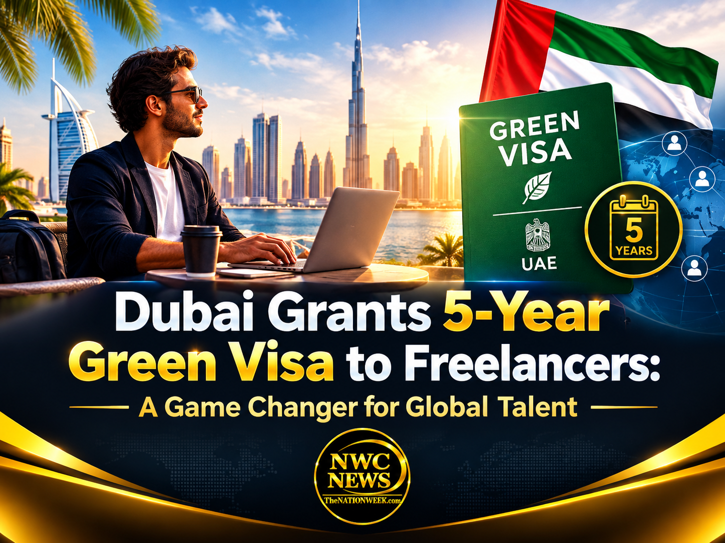 Dubai Grants 5-Year Green Visa to Freelancers: A Game Changer for Global Talent 