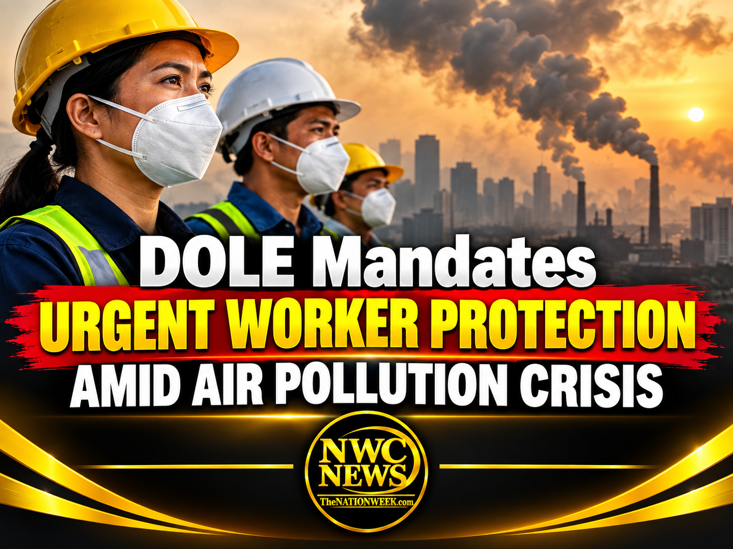 DOLE Mandates Urgent Worker Protection Amid Air Pollution Crisis