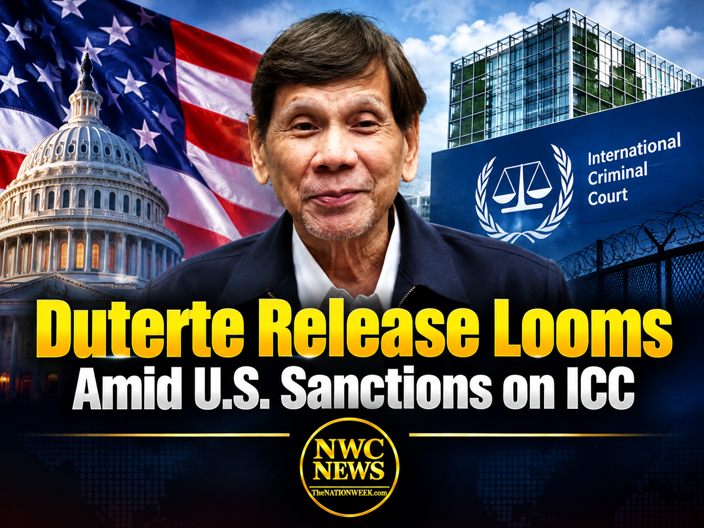 “Duterte Release Looms Amid U.S. Sanctions on ICC”