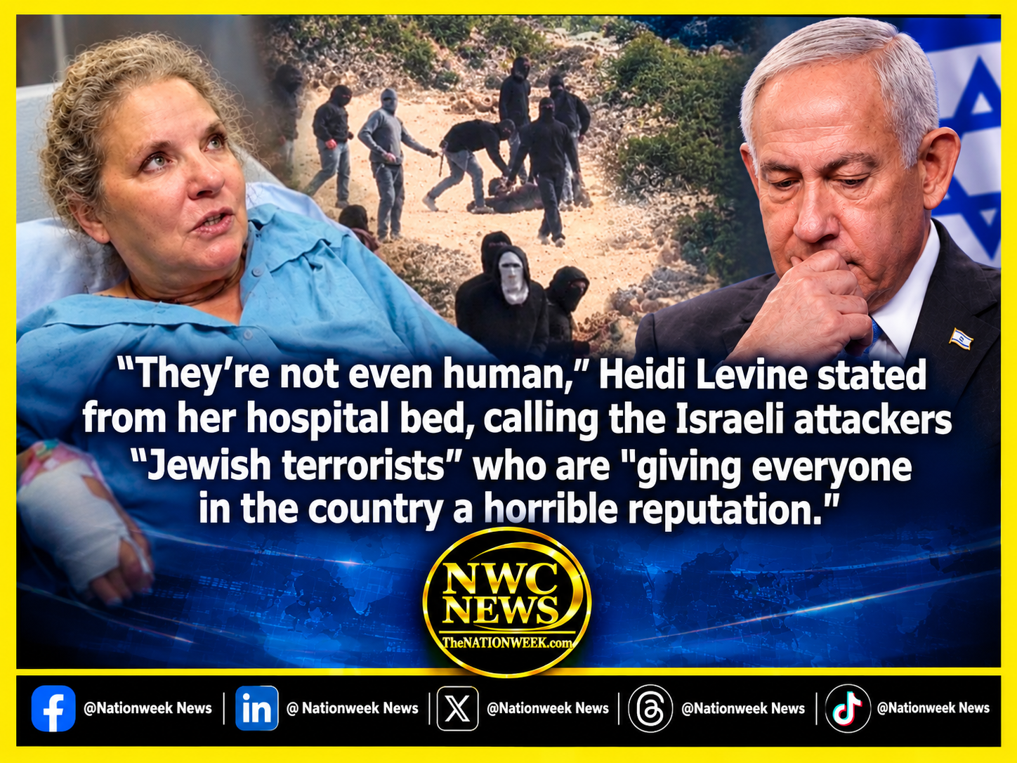 Escalating Violence: Armed Israeli Settlers Terrorize Palestinians in West Bank