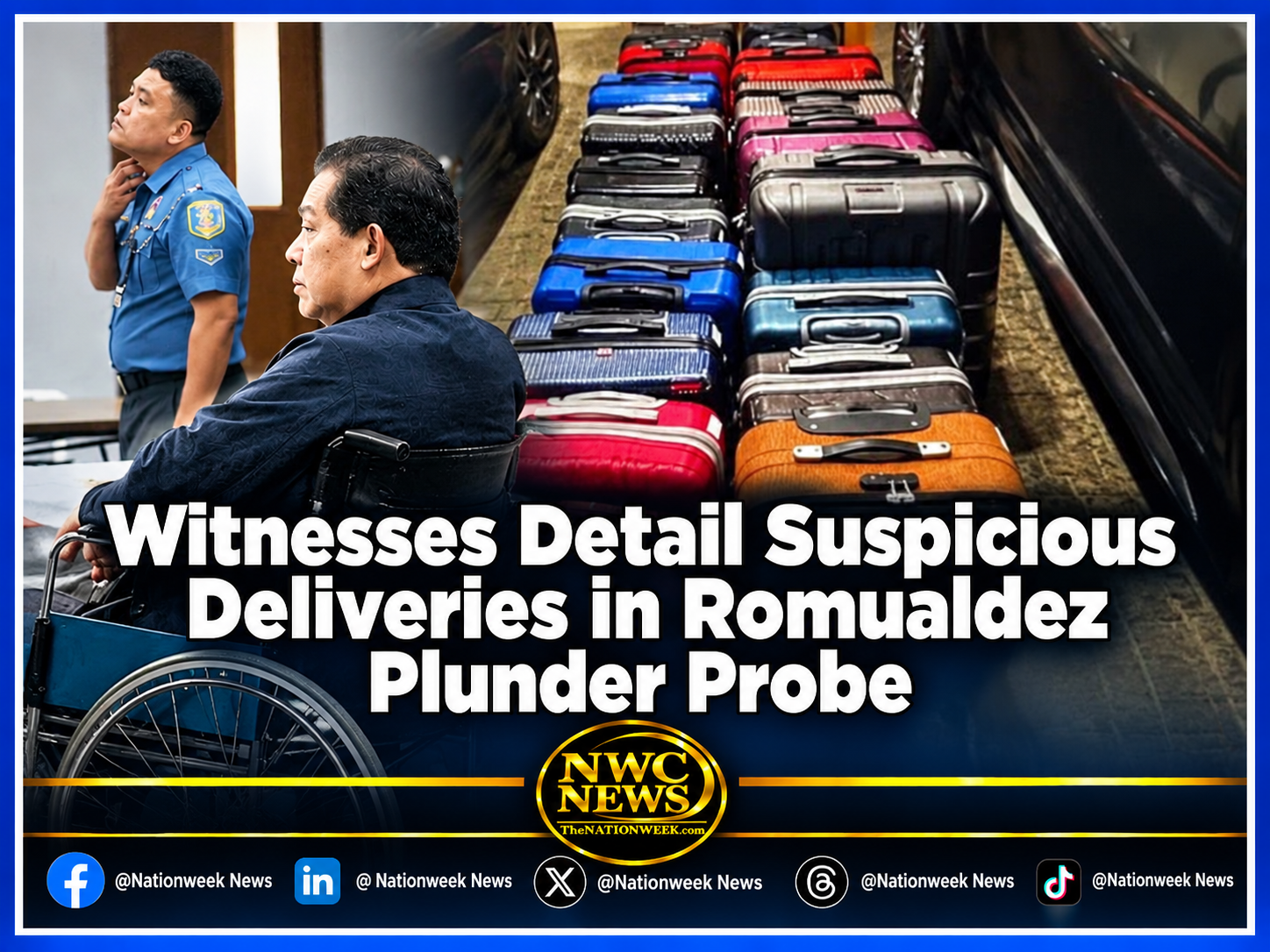 Witnesses Detail Suspicious Deliveries in Romualdez Plunder Probe