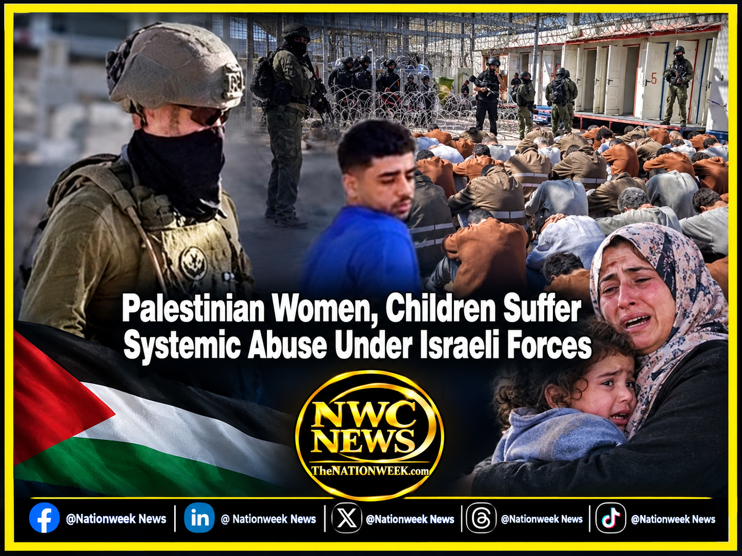 Palestinian Women, Children Suffer Systemic Abuse Under Israeli Forces