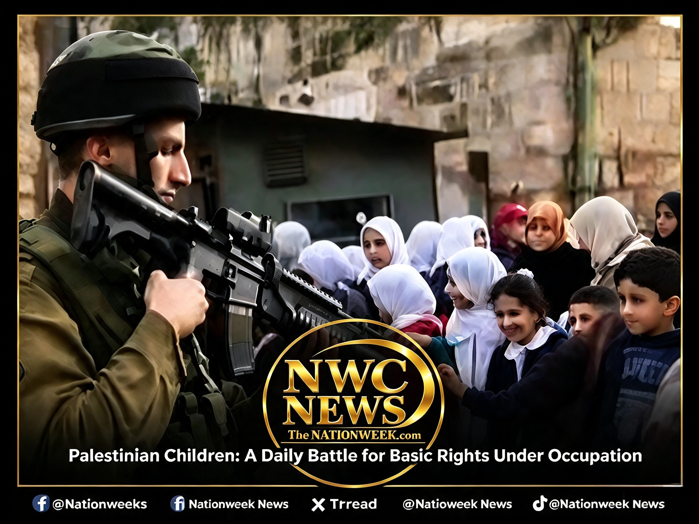 Palestinian Children: A Daily Battle for Basic Rights Under Occupation