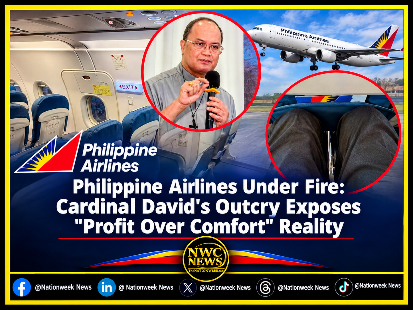 Philippine Airlines Under Fire: Cardinal David’s Outcry Exposes “Profit Over Comfort” Reality