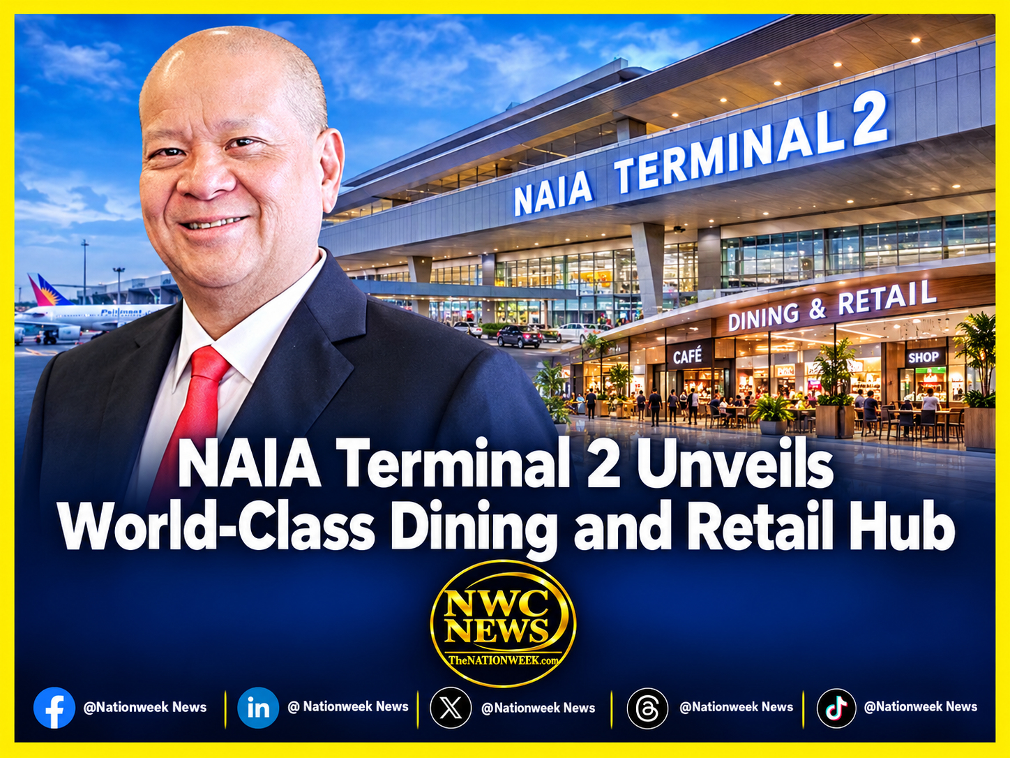 NAIA Terminal 2 Unveils World-Class Dining and Retail Hub