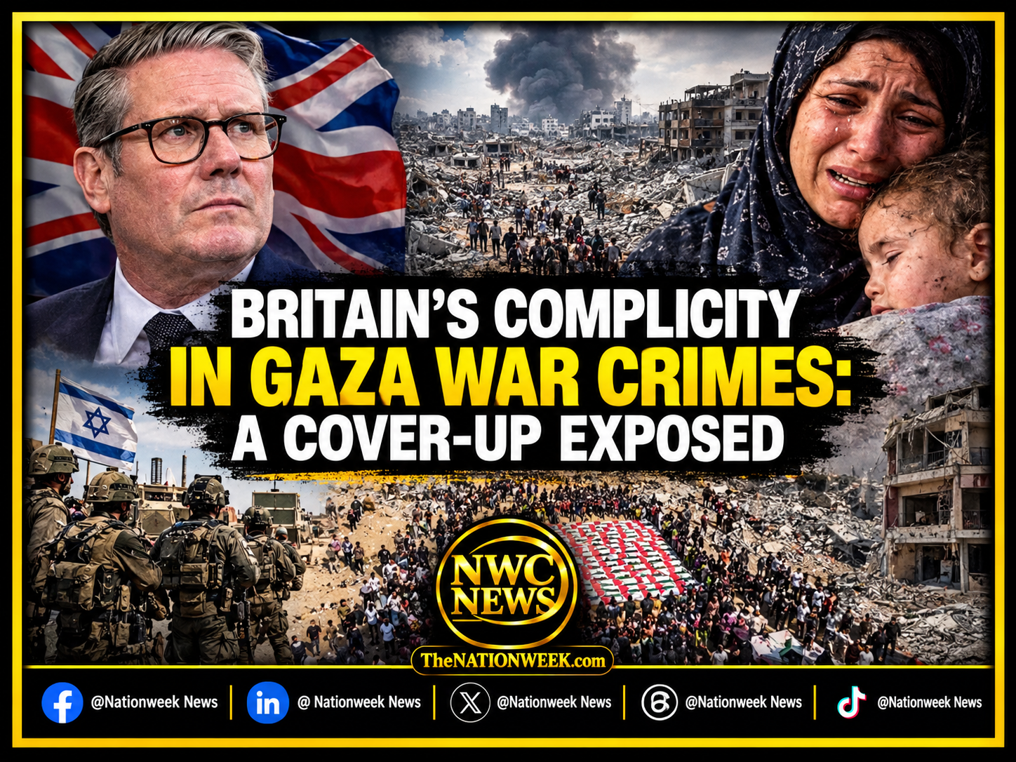 Britain’s Complicity in Gaza War Crimes: A Cover-Up Exposed