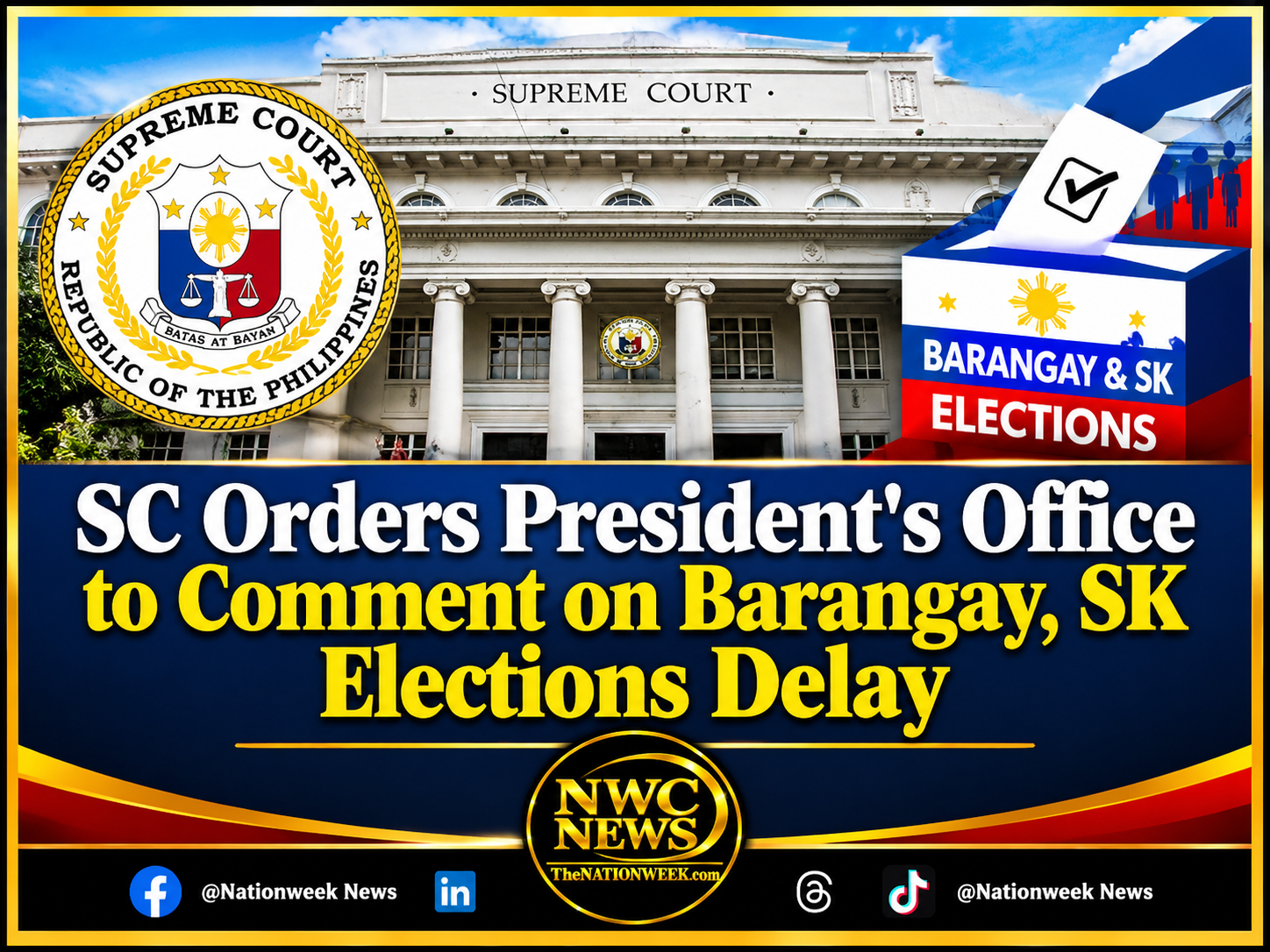 SC Rejects Challenge to Impeachment Vote Threshold in VP Duterte Trial