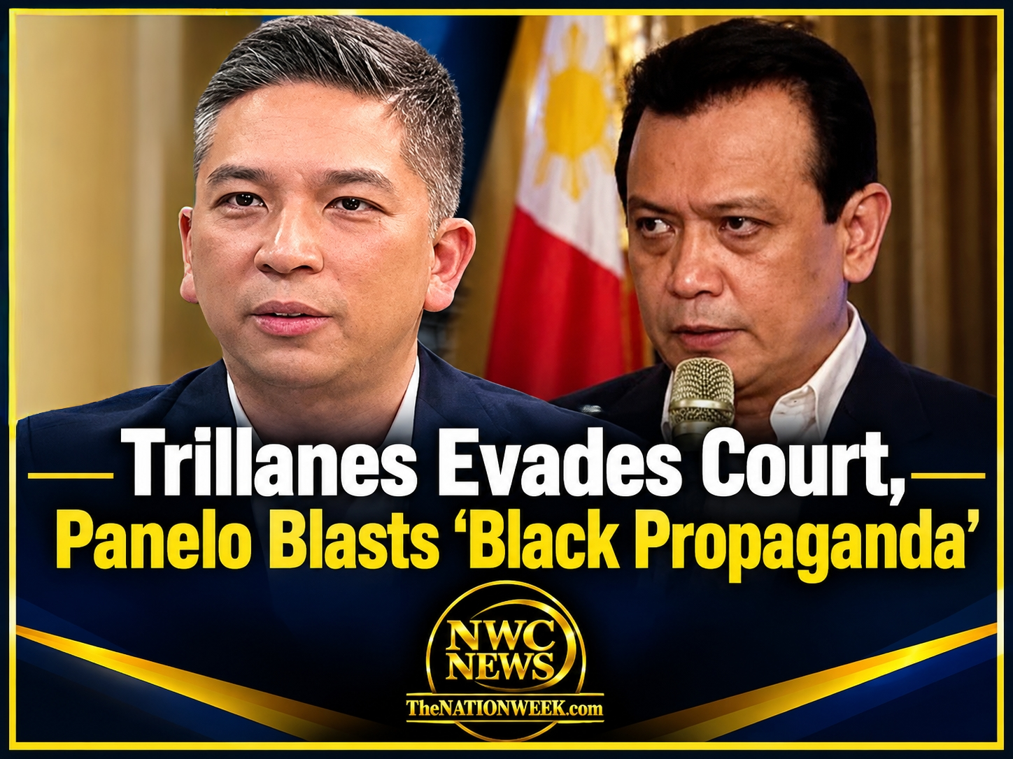 Trillanes Evades Court, Panelo Blasts ‘Black Propaganda’