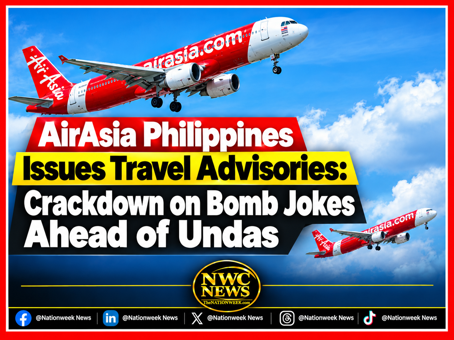 AirAsia Philippines Issues Travel Advisories: Crackdown on Bomb Jokes Ahead of Undas